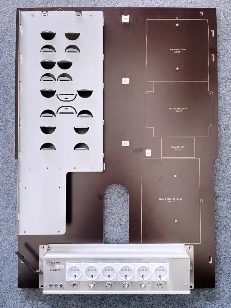Mounting Board leer - Projekt Nero der AOK und Kubus IT